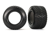 TRA7873 7873 Left & Right 7.4"x4.0" Tires w/ Foam Inserts (2)