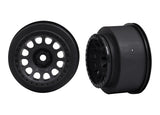 TRA7874 7874 Left & Right 4.0" Wheels, Black