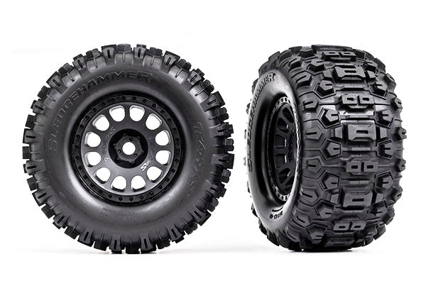 TRA7876 7876 Left & Right 8.4” Tires & Wheels