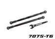 TRA7897A 7897A Front Aluminum Toe Links, Black