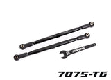 TRA7897A 7897A Front Aluminum Toe Links, Black