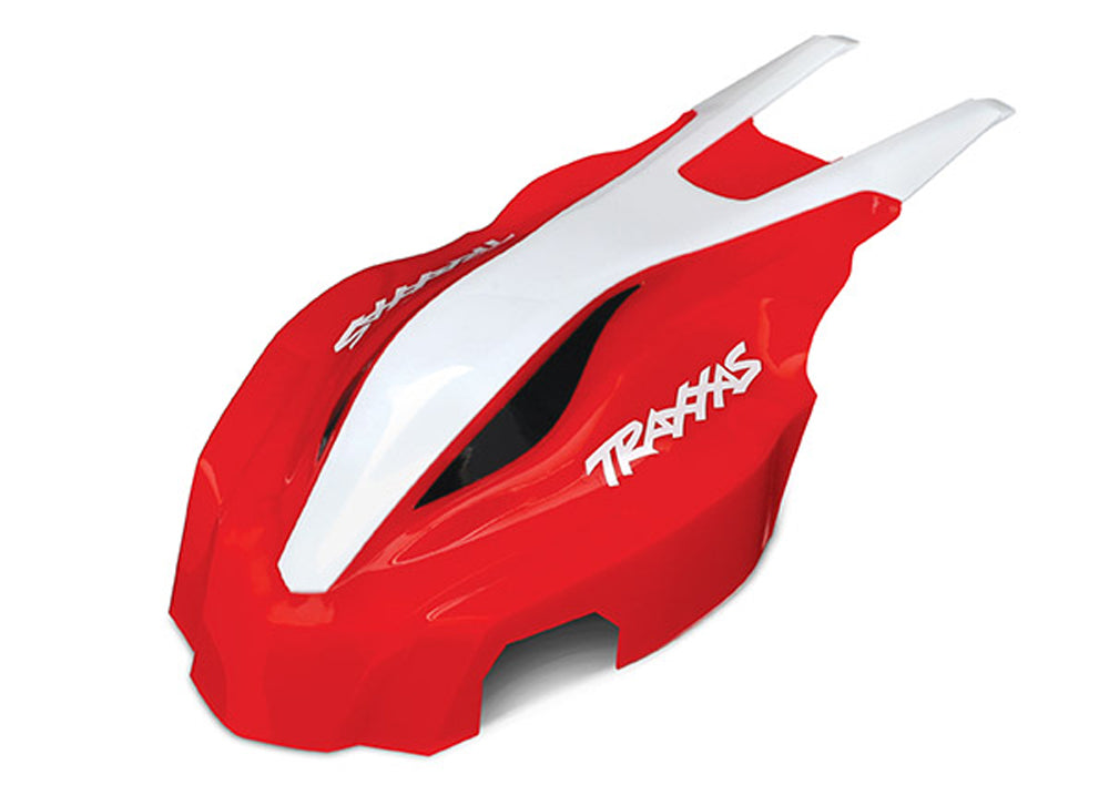 TRA7911 7911 Aton Front Canopy, Red/White
