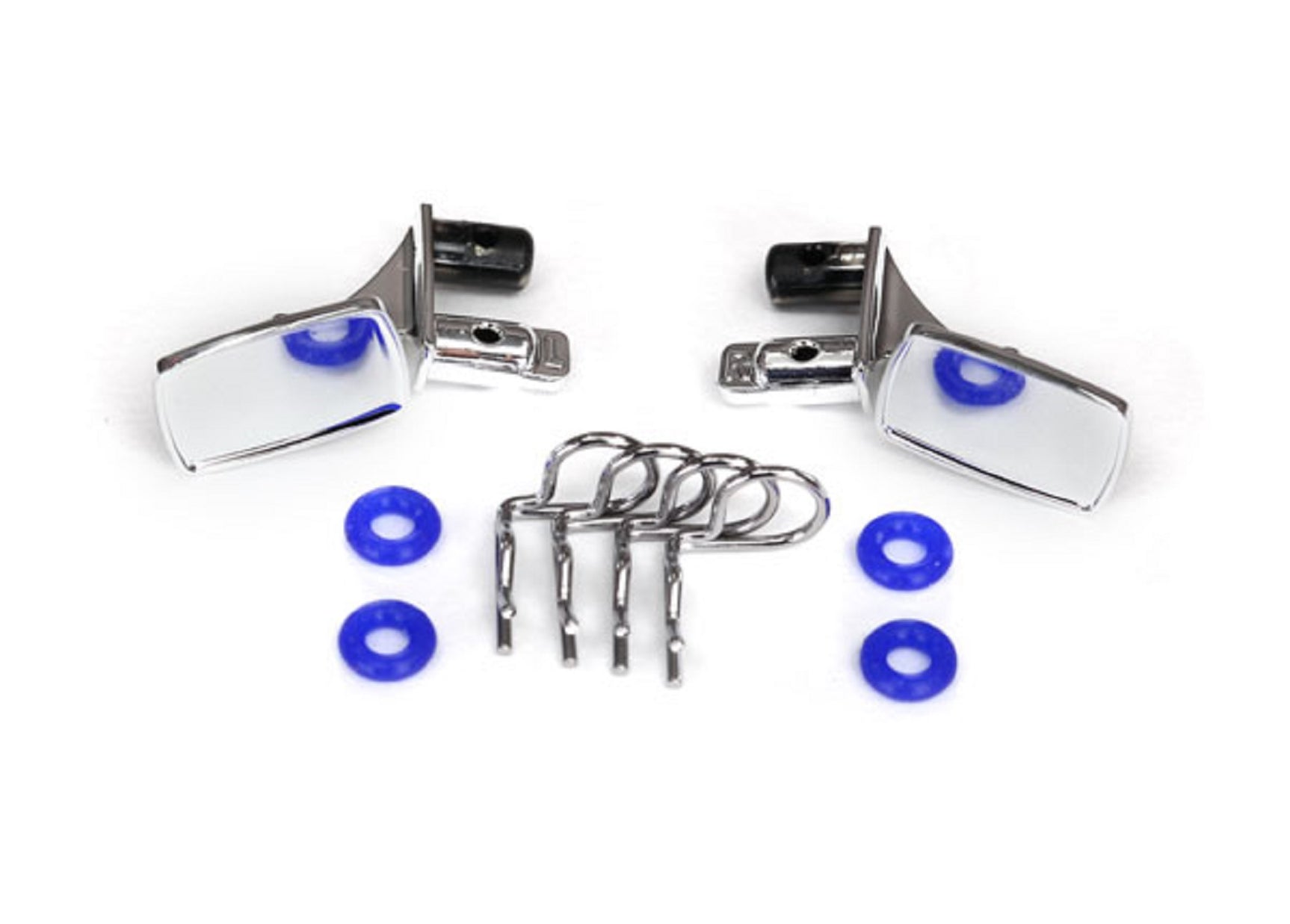 TRA8133 8133 Side Mirrors, Chrome, TRX-4 Chevy Blazer Body #8130