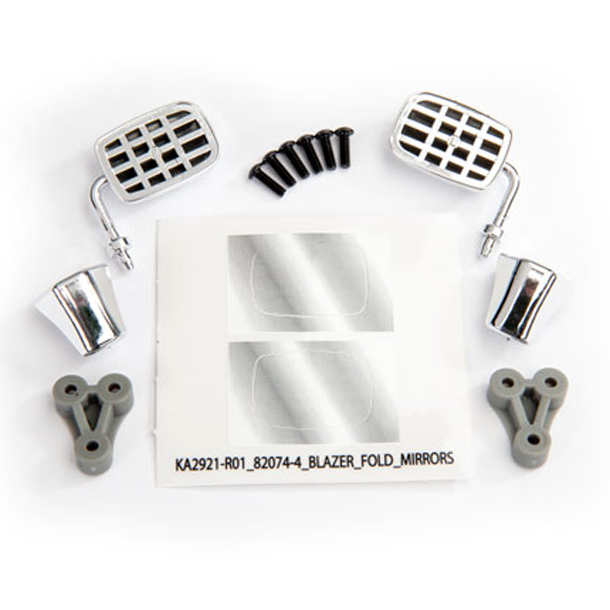 TRA8133X 8133X Side Mirrors, Folding, TRX-4 Blazer Body #8130