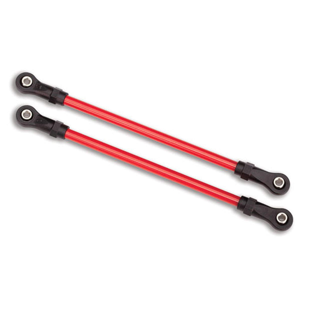 TRA8142R 8142R Steel Rear Upper Suspension Links, Red, TRX-4