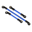 TRA8146X 8146X Steerling Link, Draglink, Panhard Link, Blue, TRX-4