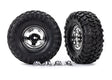TRA8159X 8159X 2.2" x 5.3" Tires & Wheels (2), Chrome