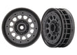 TRA8173A 8173A Method 105 1.9" Beadlock Wheels, Charcoal Gray