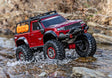 TRA82044-4-RED 82044-4-RED TRX-4 Sport High Trail 1/10 4X4 Crawler RTR, Red