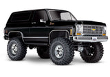 TRA82276-4-BLK 82276-4-BLK TRX-4 1979 Chevy Blazer 1/10 4X4 Crawler RTR, Black