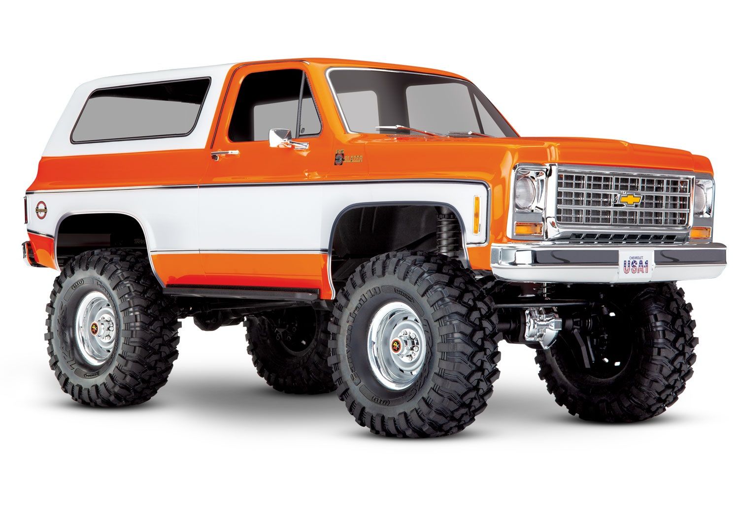 TRA82276-4-ORNG 82276-4-ORNG TRX-4 1979 Chevy Blazer 1/10 4X4 Crawler RTR, Orange