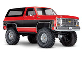 TRA82276-4-RED 82276-4-RED TRX-4 1979 Chevy Blazer 1/10 4X4 Crawler RTR, Red
