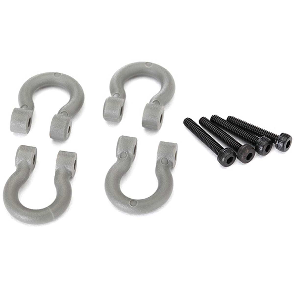 TRA8234 8234 Bumper D Rings, Grey & Cap Head Screws