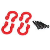 TRA8234R 8234R Bumper D Rings, Red & Cap Head Screws