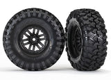 TRA8272 8272 Canyon Trail Tires, TRX-4 1.9" Wheels, Black