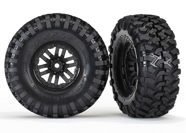 TRA8272 8272 Canyon Trail Tires, TRX-4 1.9" Wheels, Black
