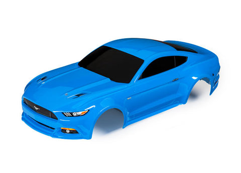 Traxxas 8312A Ford Mustang Body, Grabber Blue