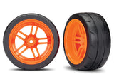 TRA8374A 8374A Response Tires, Split-Spoke Wheels, 1.9", Orange