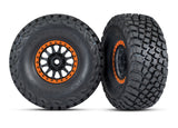 TRA8474-ORNG 8474-ORNG BFGoodrich Pre-Glued Tires on Method Race Wheels, Orange(2)