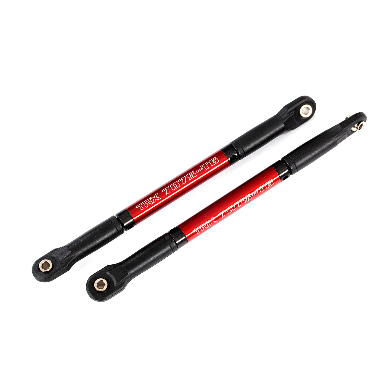 TRA8619R 8619R Push Rods, Aluminum, Heavy Duty, Red