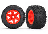 TRA8672A 8672A Talon EXT Tires & Wheels, Foam Inserts, Orange