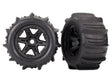 TRA8674 8674 Paddle Tires, 3.8" Black Wheels