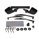 TRA8817 8817 Left & Right Side Mirrors, Black, TRX 4 / TRX-6