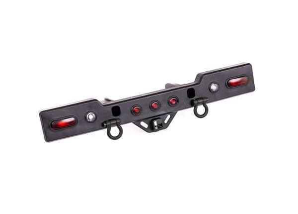 TRA8838X 8838X Rear Chrome Bumper, Black