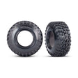 TRA8871 8871 Canyon RT Tires & Foam Inserts, 4.6x2.2", Wide