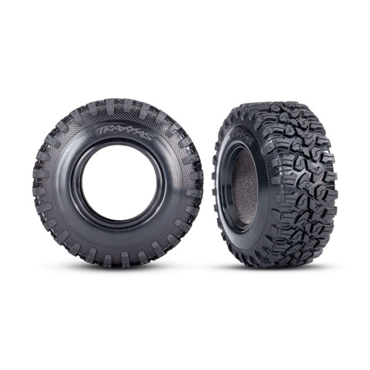 TRA8871 8871 Canyon RT Tires & Foam Inserts, 4.6x2.2", Wide