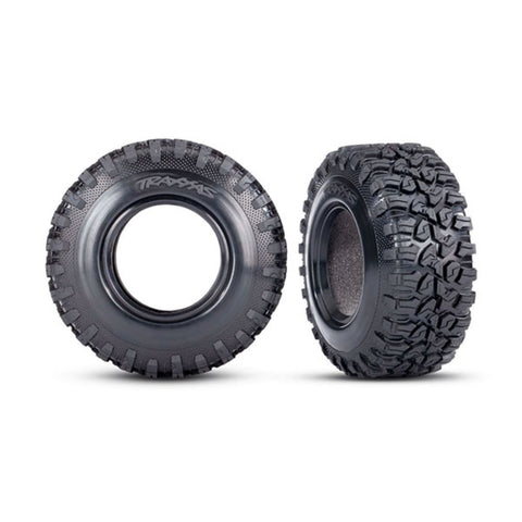 Traxxas 8871 Canyon RT Tires & Foam Inserts, 4.6x2.2", Wide