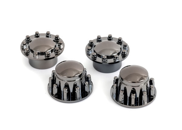 TRA8876R 8876R TRX-6 Big Rig Center Caps for 2.2" Wheels, Front (2), Rear (2)
