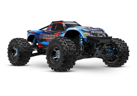 TRA89087-4-BLUE 89087-4-BLUE Maxx Ultimate 1/10 4X4 Monster Truck RTR, Blue