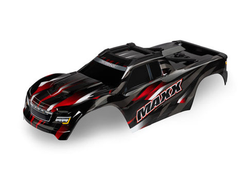 Traxxas 8918R Maxx Body for Extended Chassis, Red