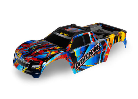 Traxxas 8931 Maxx Body for Extended Chassis, Rock n' Roll
