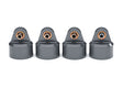 TRA8964-GRAY 8964-GRAY Aluminum Shock Caps, Gray