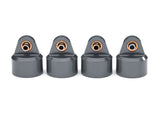 TRA8964-GRAY 8964-GRAY Aluminum Shock Caps, Gray