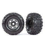TRA8973 8973 Sledgehammer Tires, 2.8" Dual Profile Wheels, Black