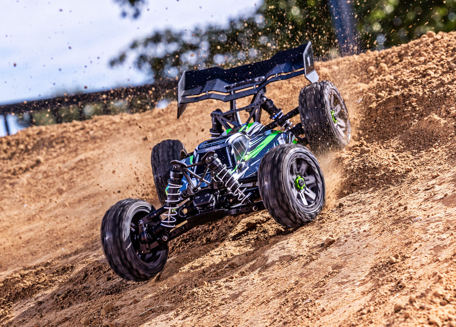 Jato 4X4 BL-2S Brushless 1/8 Buggy, Green