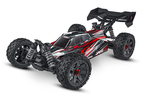 TRA90154-4-RED 90154-4-RED Jato 4X4 BL-2S Brushless 1/8 Buggy, Red
