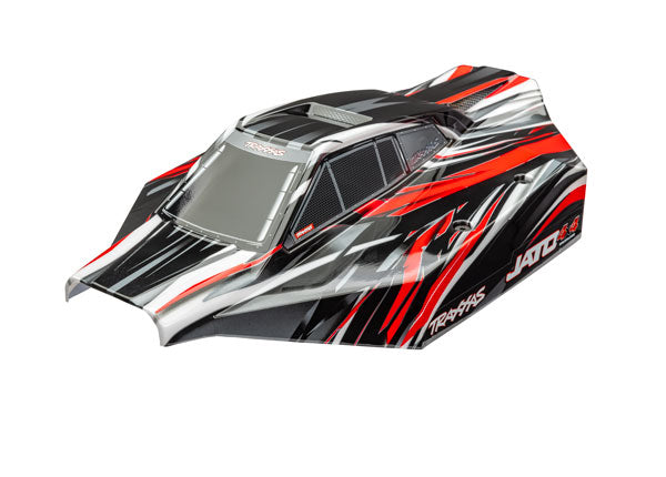 TRA9018-RED 9018-RED Jato 4x4 Brushless Body, Red