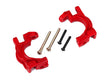 TRA9032R 9032R Left and Right Caster Blocks, Red