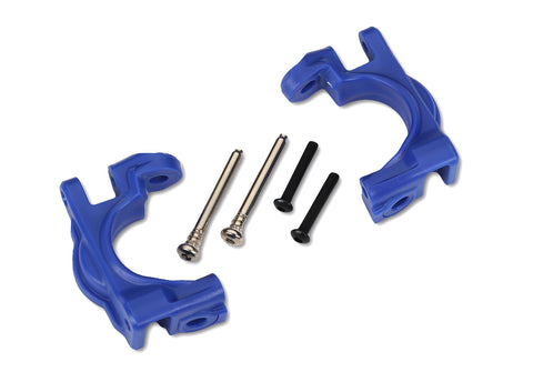 Traxxas 9032X Left and Right Caster Blocks, Blue
