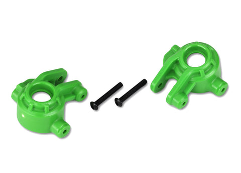 Traxxas 9037G Left and Right Steering Blocks, Green