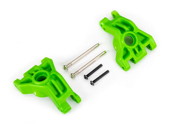 TRA9050G 9050G Left and Right Stub Axle Carriers, Green