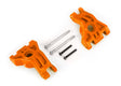TRA9050T 9050T Left and Right Stub Axle Carriers, Orange
