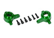 TRA9064-GRN 9064-GRN Aluminum Steering Blocks, Left & Right, Green