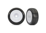 TRA9074-WHT 9074-WHT Jato 4X4 Response Pro Low-Profile Pre-Glued Tires, White (2)