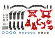 TRA9080R 9080R Extreme Heavy-Duty Upgrade Kit, Red