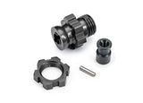 TRA9087-GRAY 9087-GRAY 17mm Splined Wheel Hub/Nut, Green
